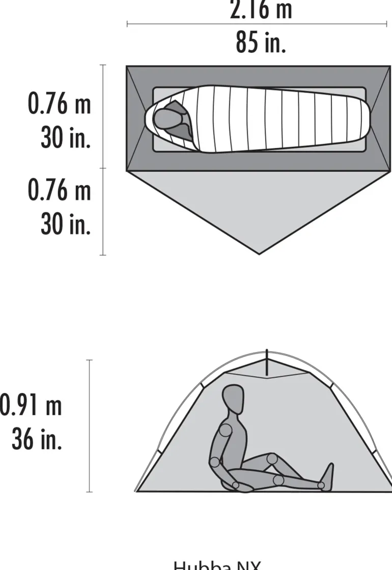 MSR Hubba NX Tent - Gray