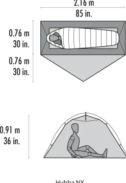 MSR Hubba NX Tent - Green