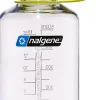Nalgene Tritan Sustain Narrow Mouth Bottle - 0.5L - Clear-Green Cap