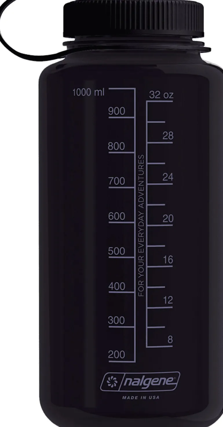 Nalgene Tritan Sustain Wide Mouth Bottle - 1L - Odyssey Gray