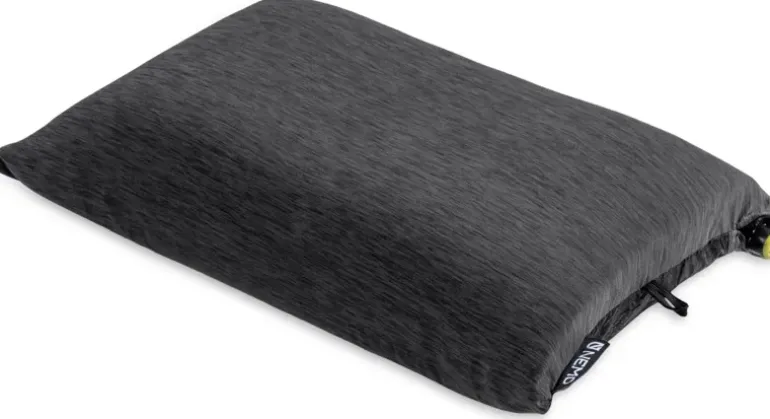 NEMO Fillo Camping Pillow - Black Pearl-Birch Bud