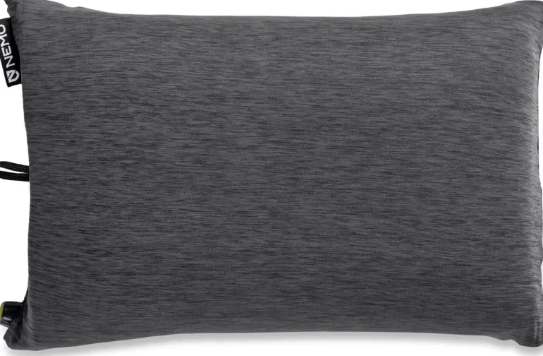 NEMO Fillo Camping Pillow - Black Pearl-Birch Bud