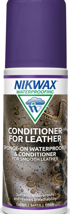 Nikwax Conditioner for Leather Sponge-On - 125ml