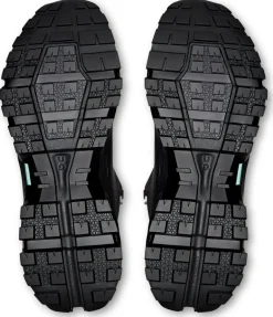 ON Mens Cloudrock Mid Waterproof Shoes - Black-Black