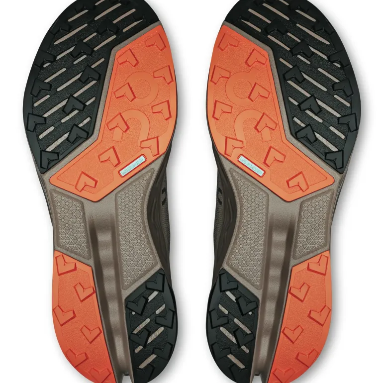 ON Mens Cloudsurfer Trail 2 Running Shoes - Eclipse-Cinder