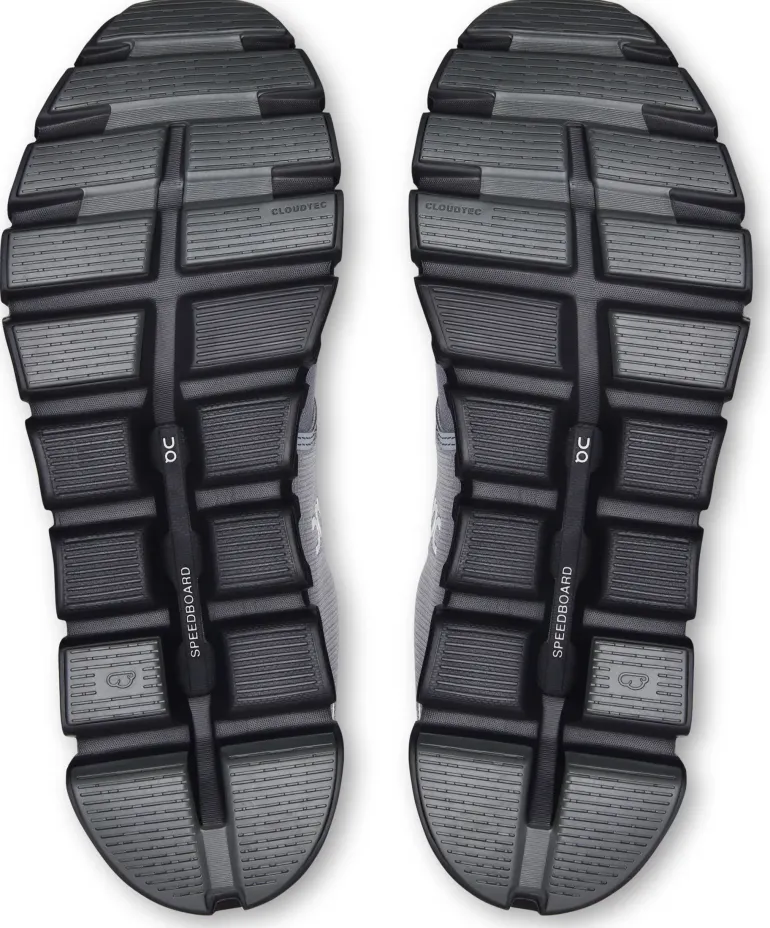ON Mens Cloud 6 Waterproof Shoes - Alloy-Wolf