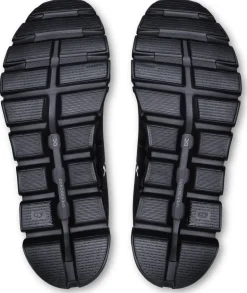 ON Mens Cloud 6 Waterproof Shoes - Black-Black