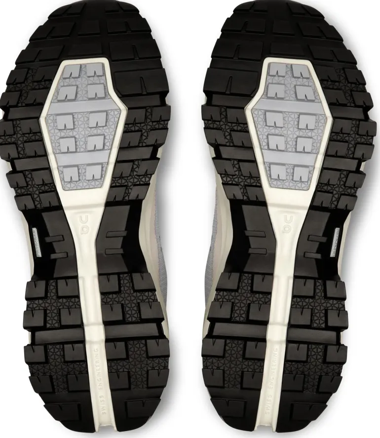 ON Womens Cloudrock Mid Waterproof Shoes - Alloy-Ice