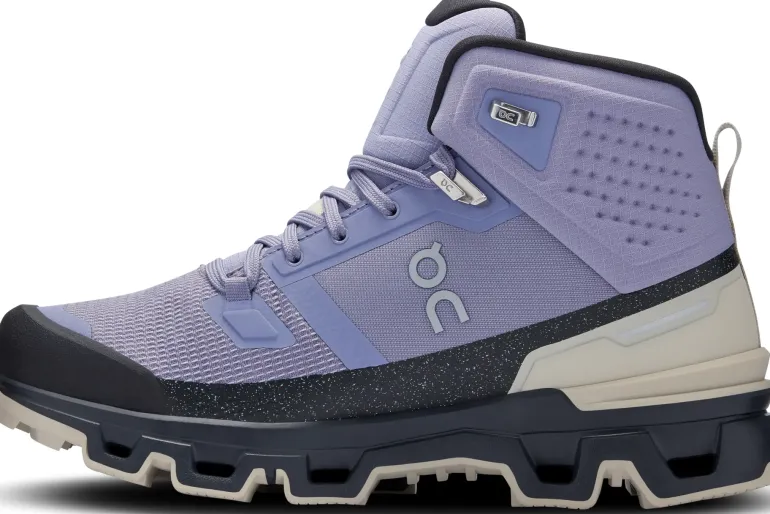 ON Womens Cloudrock 2 Waterproof Boots - Feather-Black