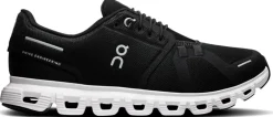 ON Womens Cloud 6 Shoes - Black-White
