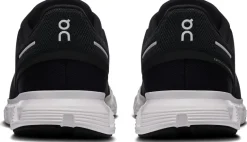 ON Womens Cloud 6 Shoes - Black-White