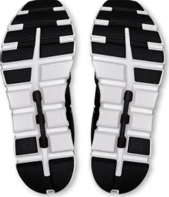 ON Womens Cloud 6 Shoes - Black-White