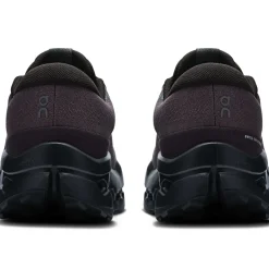 ON Womens Cloudsurfer Trail 2 WP Running Shoes - Black-Black