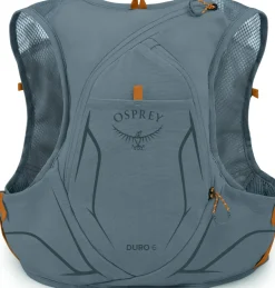 Osprey Duro 6 with Flasks - Phantom Grey-Toffee Orange