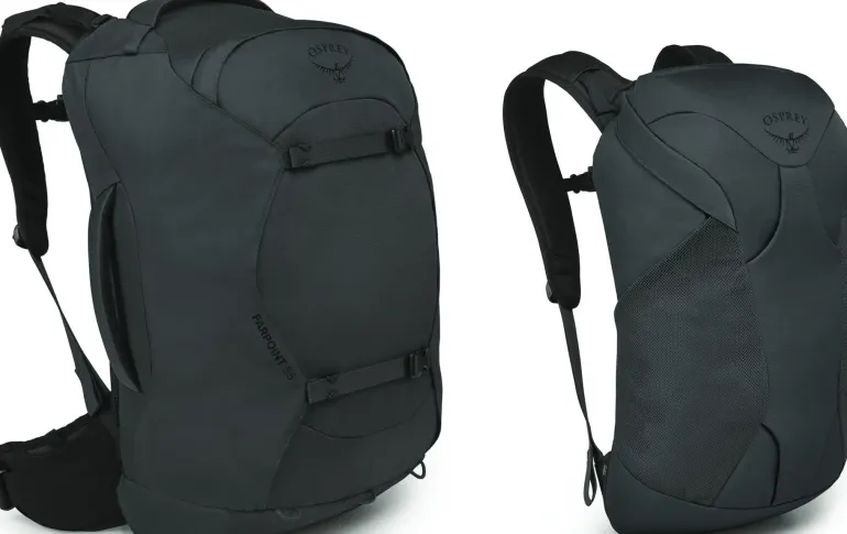Osprey Farpoint 55 Travel Pack - Tunnel Vision Grey