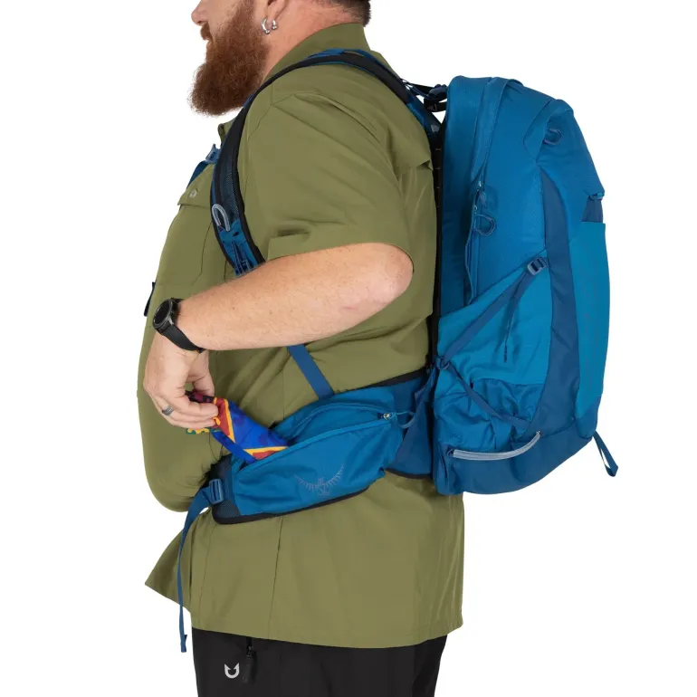Osprey Talon 22 Rucksack - Extended Fit - Black Coal-Grey