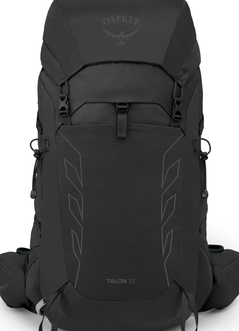 Osprey Talon 33 Rucksack - Extended Fit - Black Coal Grey