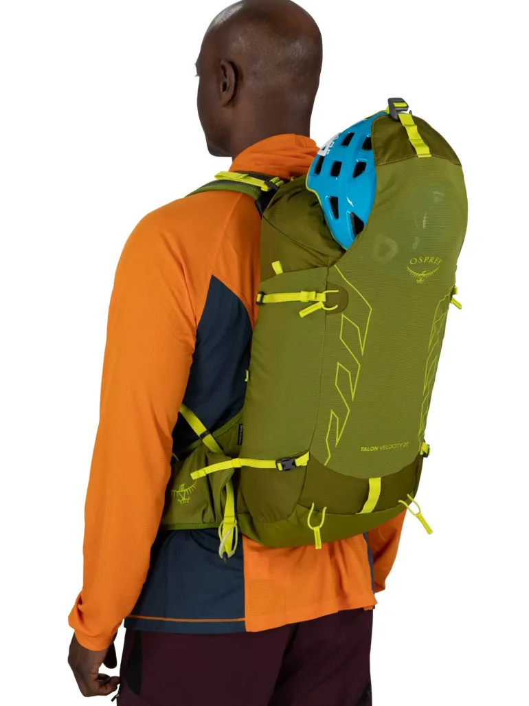 Osprey Talon Velocity 20 Rucksack - Dark Charcoal-Tumbleweed Yellow