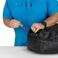 Osprey Transporter Squffel 44 Duffel - Raven Black