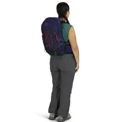 Osprey Womens Tempest 11 Rucksack - Deep Fig-Hotspot Pink