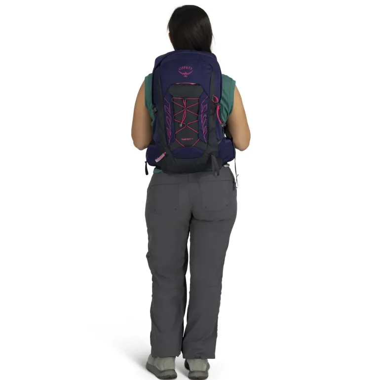 Osprey Womens Tempest 11 Rucksack - Deep Fig-Hotspot Pink