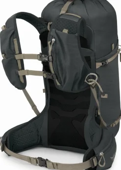 Osprey Womens Tempest Velocity 30 Rucksack - Dark Charcoal-Chiru Tan