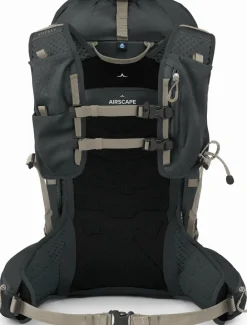 Osprey Womens Tempest Velocity 30 Rucksack - Dark Charcoal-Chiru Tan