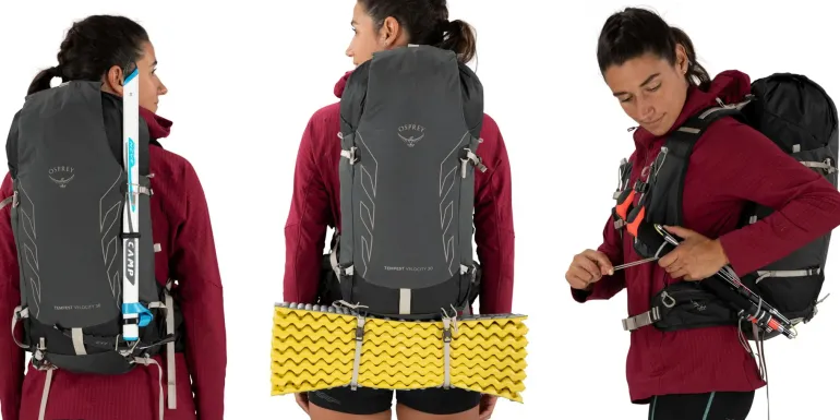 Osprey Womens Tempest Velocity 30 Rucksack - Pashmina-Melon