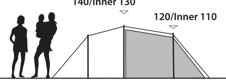 Outwell Earth 4 Plus Tent