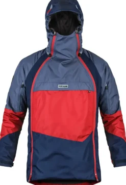 Paramo Mens Velez Evolution Hybrid Smock - Midnight-Fire-Indigo