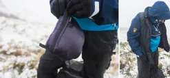 Paramo Womens Torres Medio Gilet - Black-Elderberry Lining