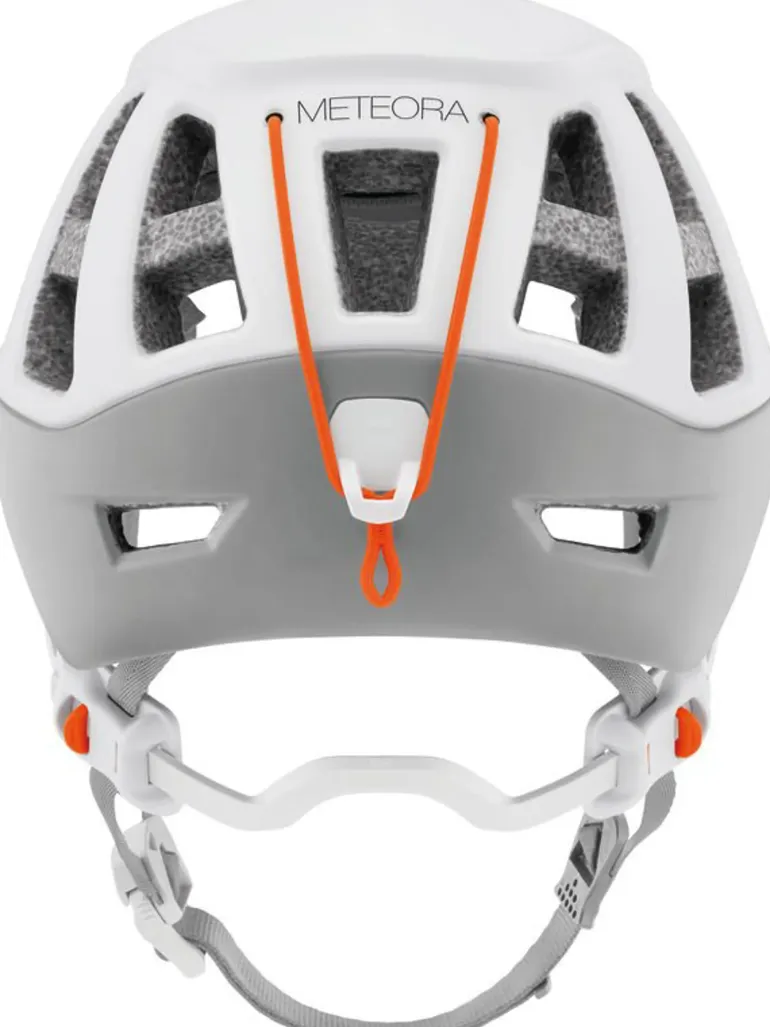 Petzl Meteora Climbing Helmet - White-Gray