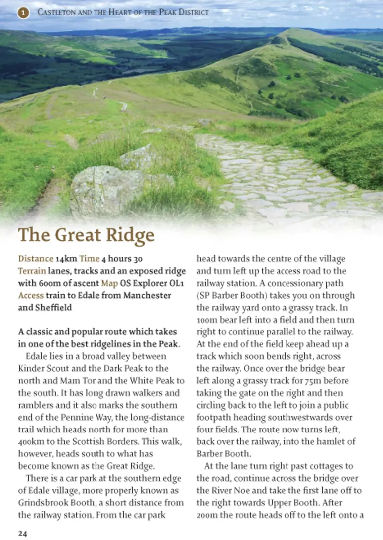 Pocket Mountains The Peak District 40 Favourite Walks