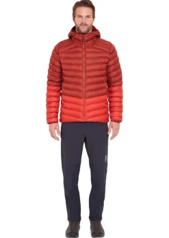 Rab Mens Cirrus Alpine Jacket - Tuscan Red-Dark Horizon