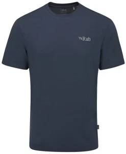 Rab Mens Crimp Elevation Tee - Tempest Blue
