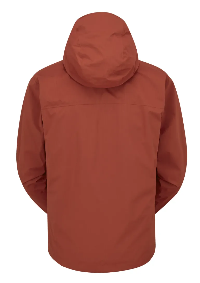Rab Mens Downpour Light Jacket - Tuscan Red
