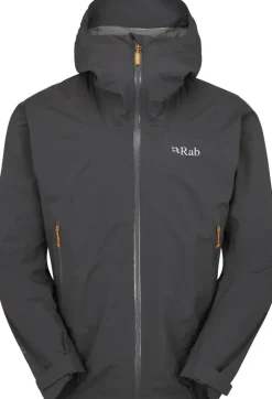 Rab Mens Downpour Light Jacket - Anthracite