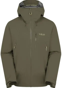Rab Mens Downpour Mountain Jacket - Army