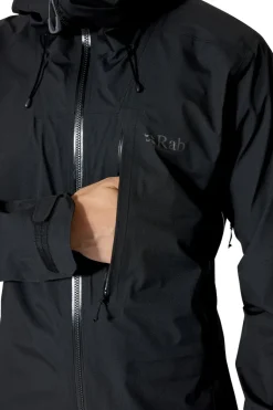 Rab Mens Firewall Alpine Jacket - Black