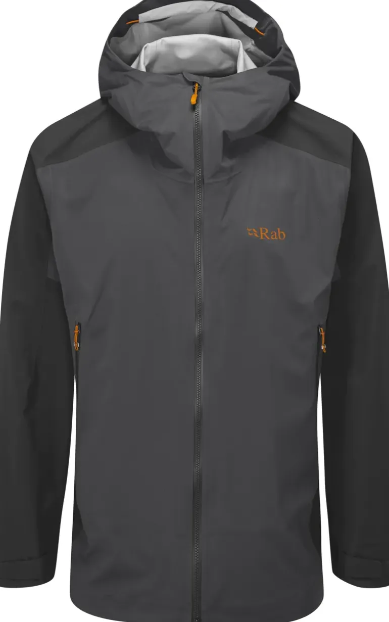 Rab Mens Kinetic Alpine 2.0 Jacket - Anthracite