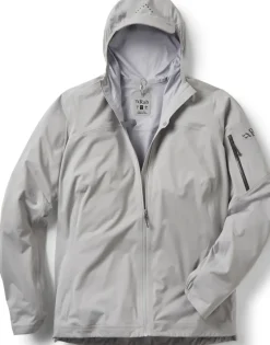 Rab Mens Kinetic Ultra Jacket - Light Zinc
