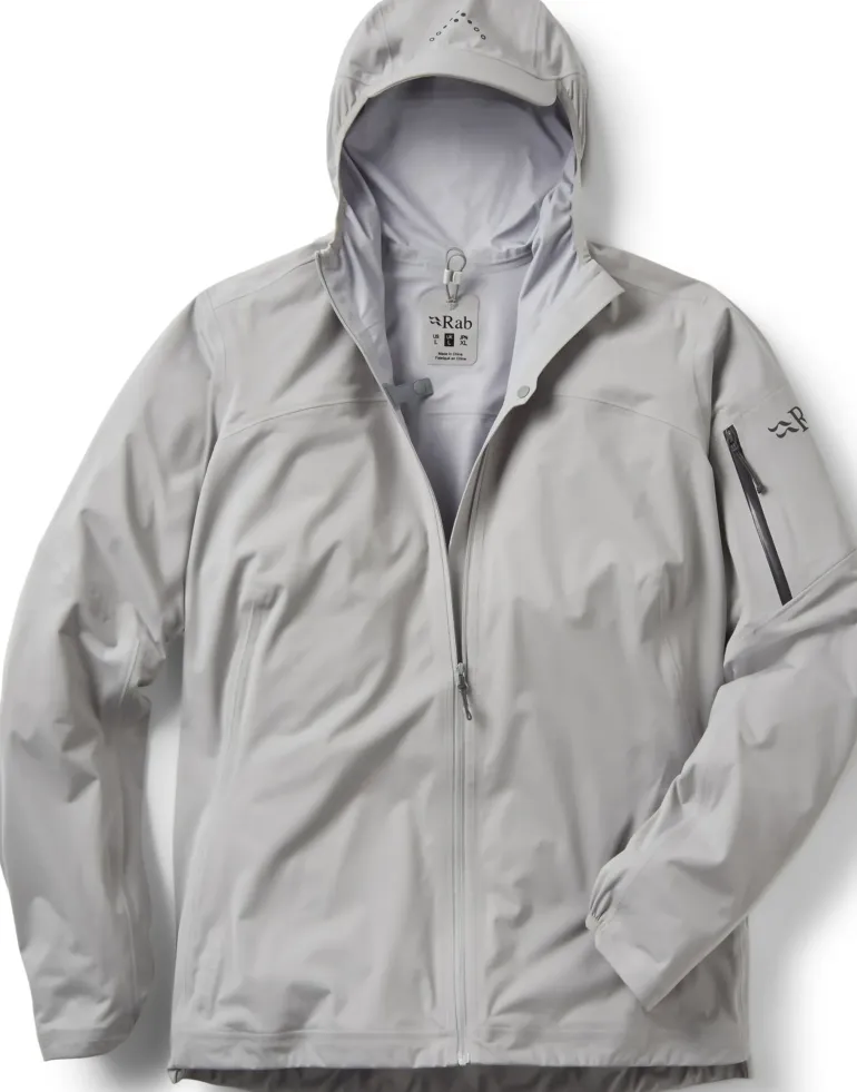 Rab Mens Kinetic Ultra Jacket - Light Zinc