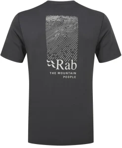 Rab Mens Mantle Ridge Tee - Ebony