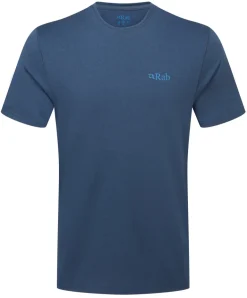 Rab Mens Mantle Ridge Tee - Tempest Blue