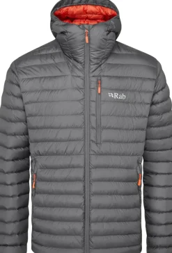 Rab Mens Microlight Alpine Jacket - Graphene