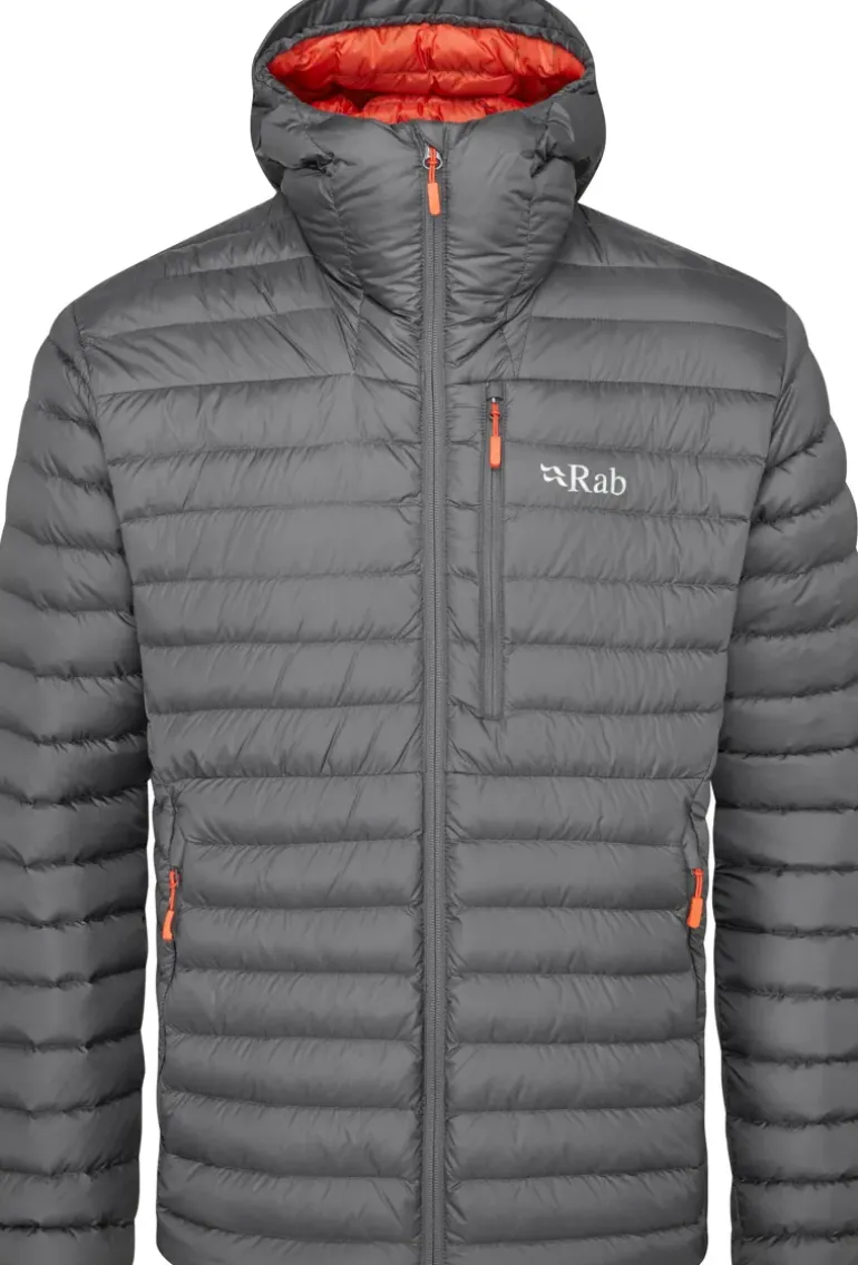 Rab Mens Microlight Alpine Jacket - Graphene