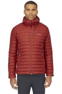 Rab Mens Microlight Alpine Jacket - Tuscan Red