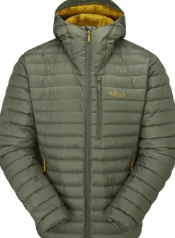 Rab Mens Microlight Alpine Jacket - Light Khaki
