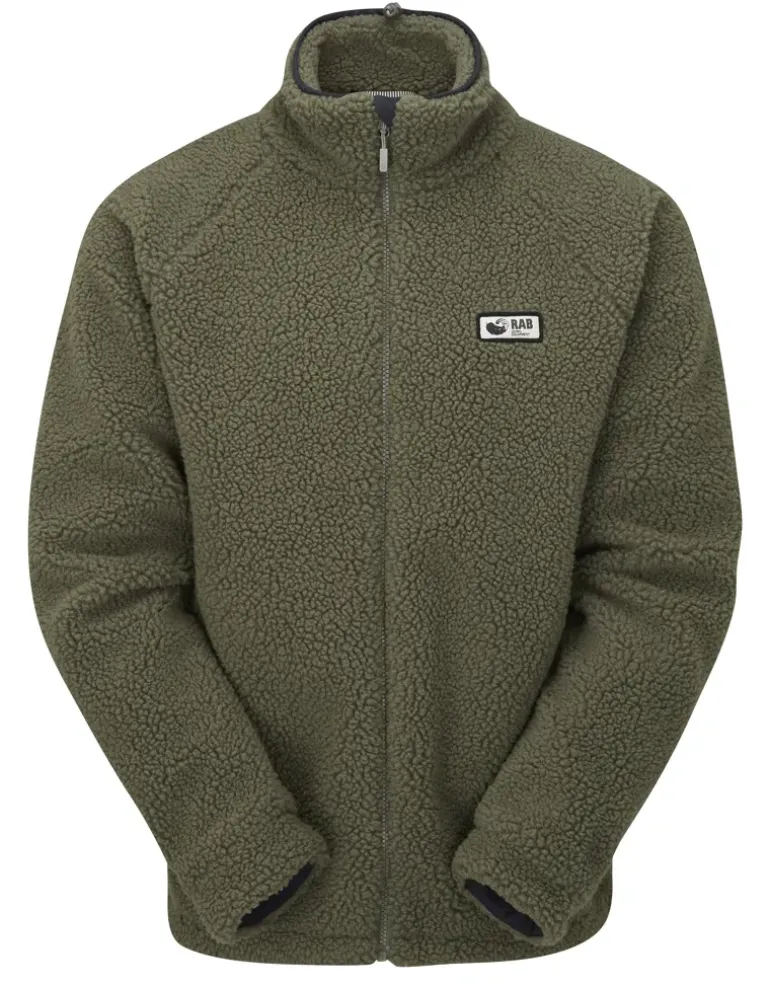 Rab Mens Original Pile Jacket - Light Khaki