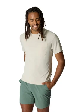 Rab Mens Rivelin Pocket Tee - Pebble